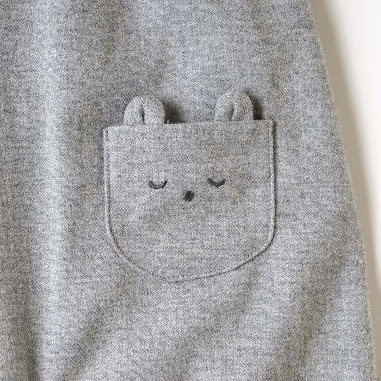 10mois Overalls Gray 21FW - Image 3