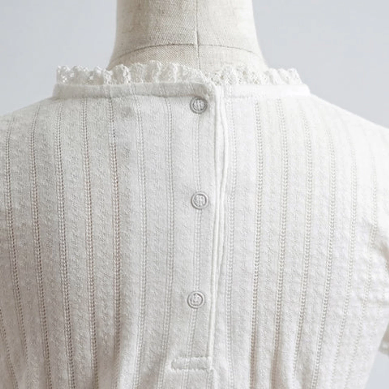 10mois Body Suit White 22SS - Image 4