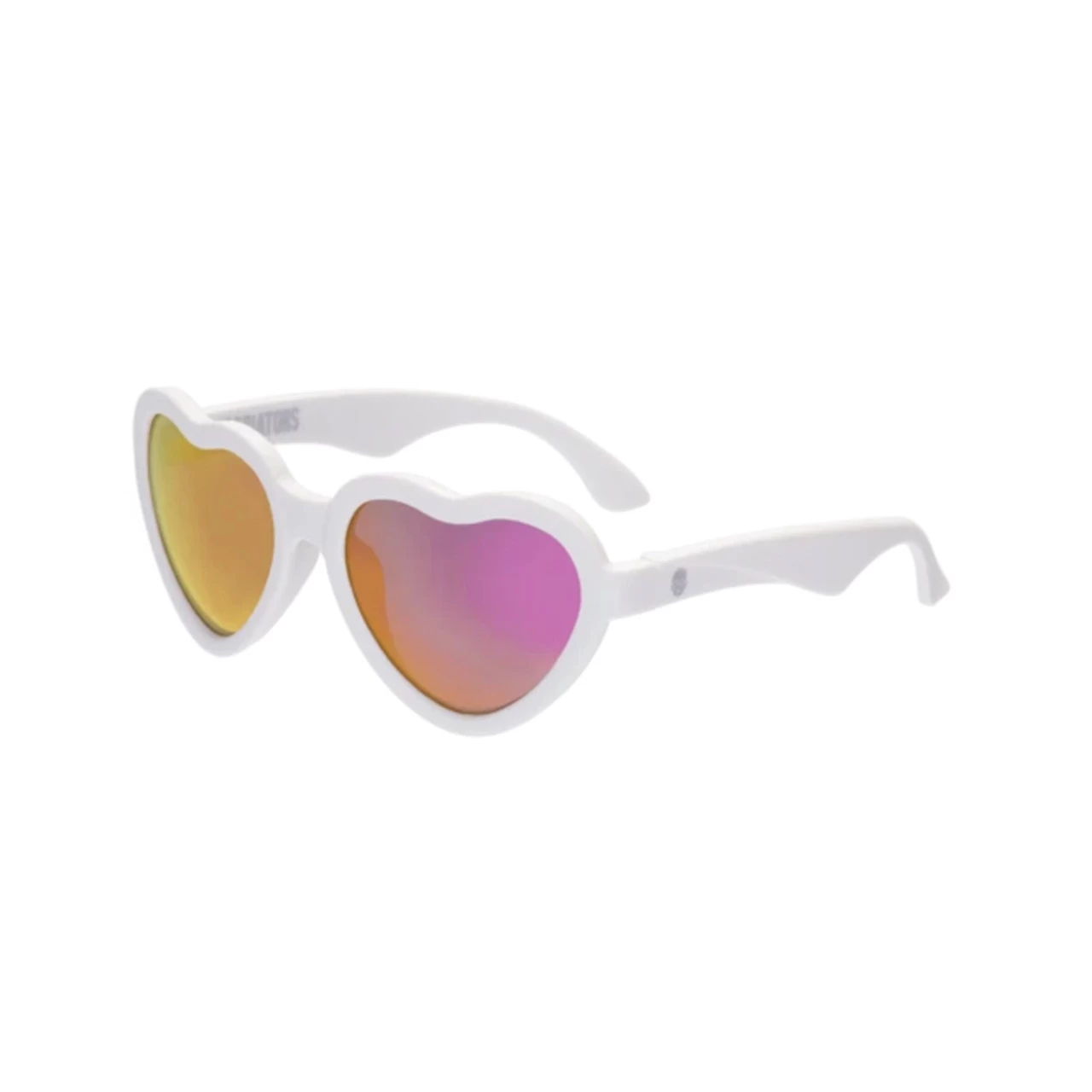 Babiators Heart Polarized The Sweetheart White Pink - Image 3