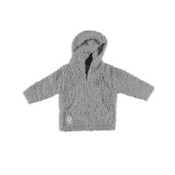 Barefoot Dreams Cozy Chic Infant Hoodie DOVE GRAY