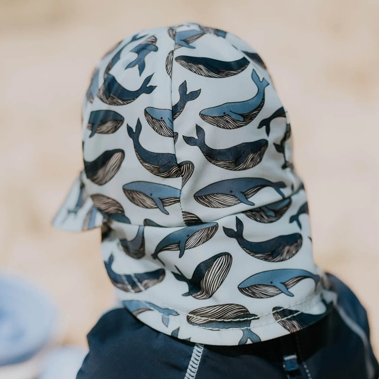Bedhead Kids Swim Legionnaire Hat | Whale M - Image 6