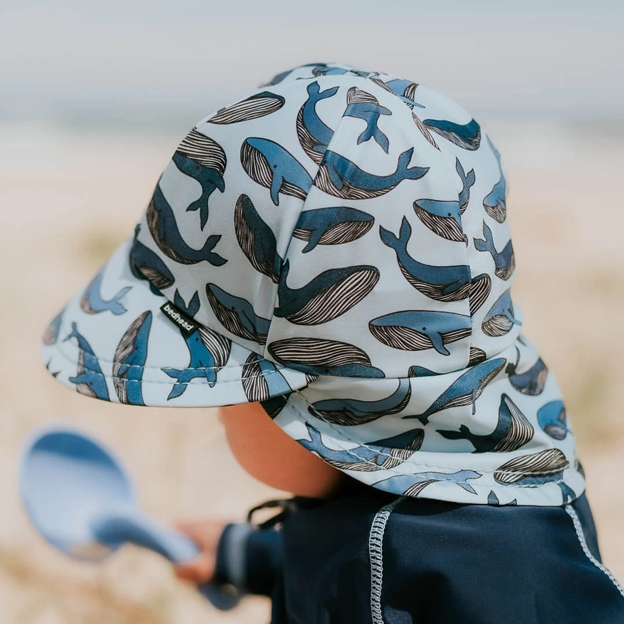 Bedhead Kids Swim Legionnaire Hat | Whale M - Image 5