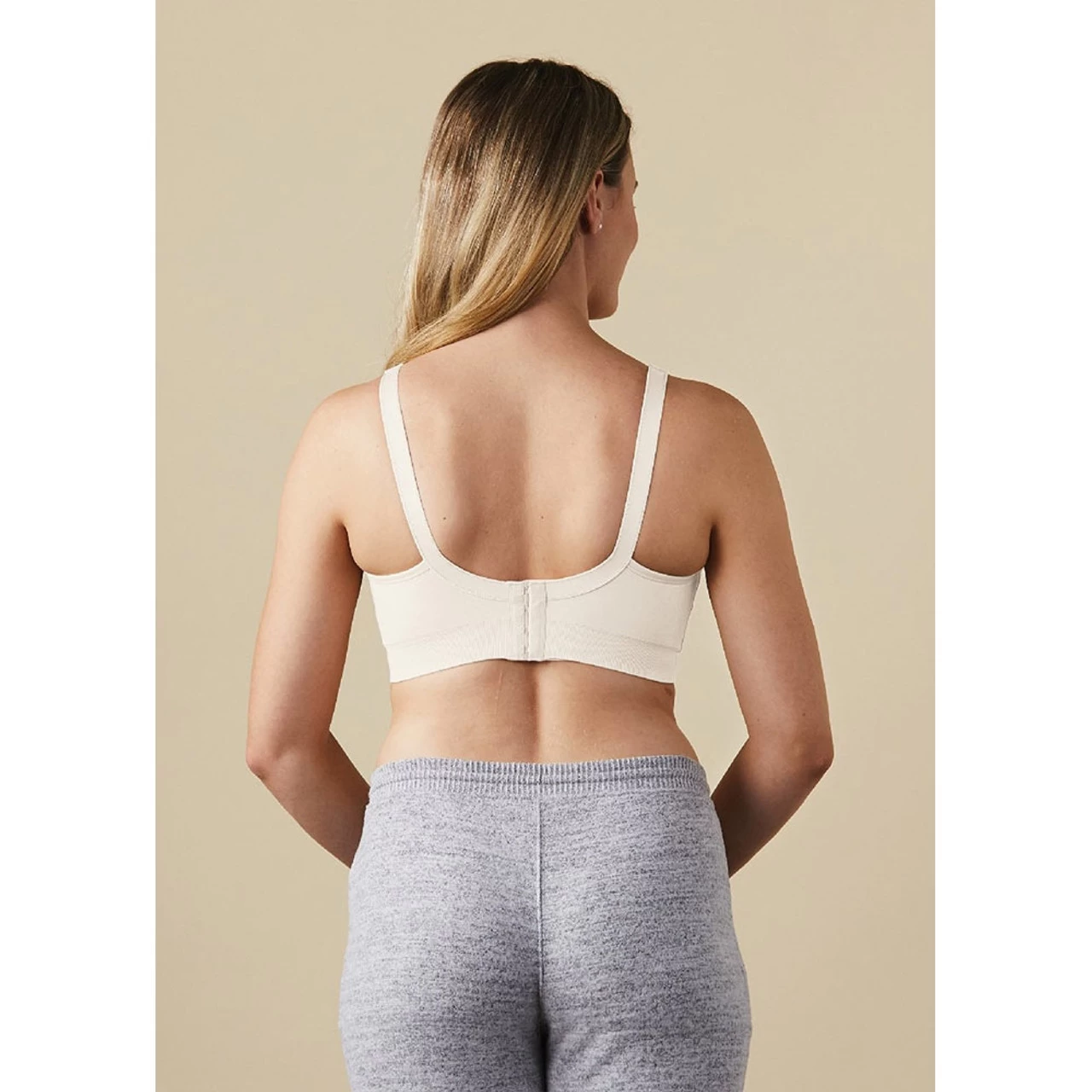 Bravado Body Silk Seamless Nursing Bra Antique White - Image 5