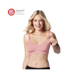 Bravado Body Silk Seamless Nursing Bra Pink Ice
