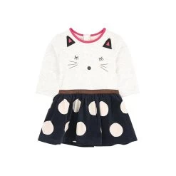 Catimini Robe Dress Graphic City