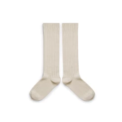 Collegien Sock La Haute - Chaussettes Hautes A Cotes 037Doux Agneaux