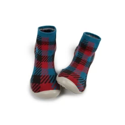 Collegien Sock Shoes Chaussons Tartan