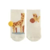 Condor Giraffe Non-slip Sterry Socks 916/4 303 Beige