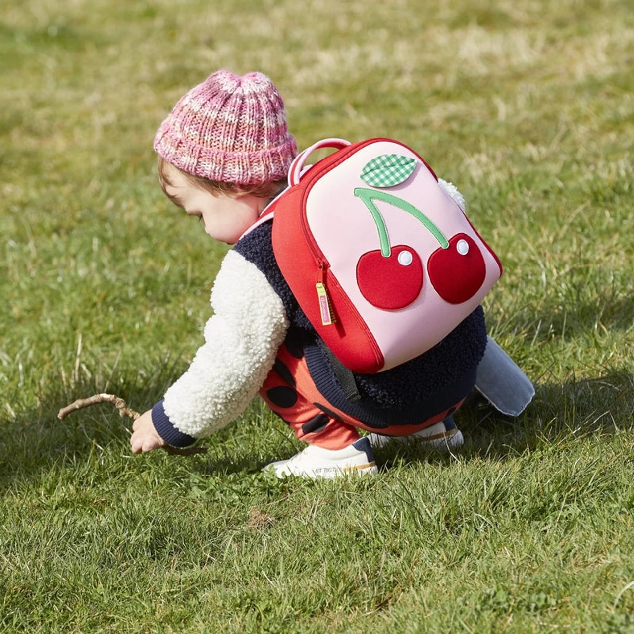 Dabba Walla Harness Backpack Cherry - Image 3