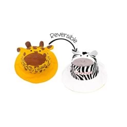 Flapjacks - Kids Sun Hat GIRAFFE/ZEBRA