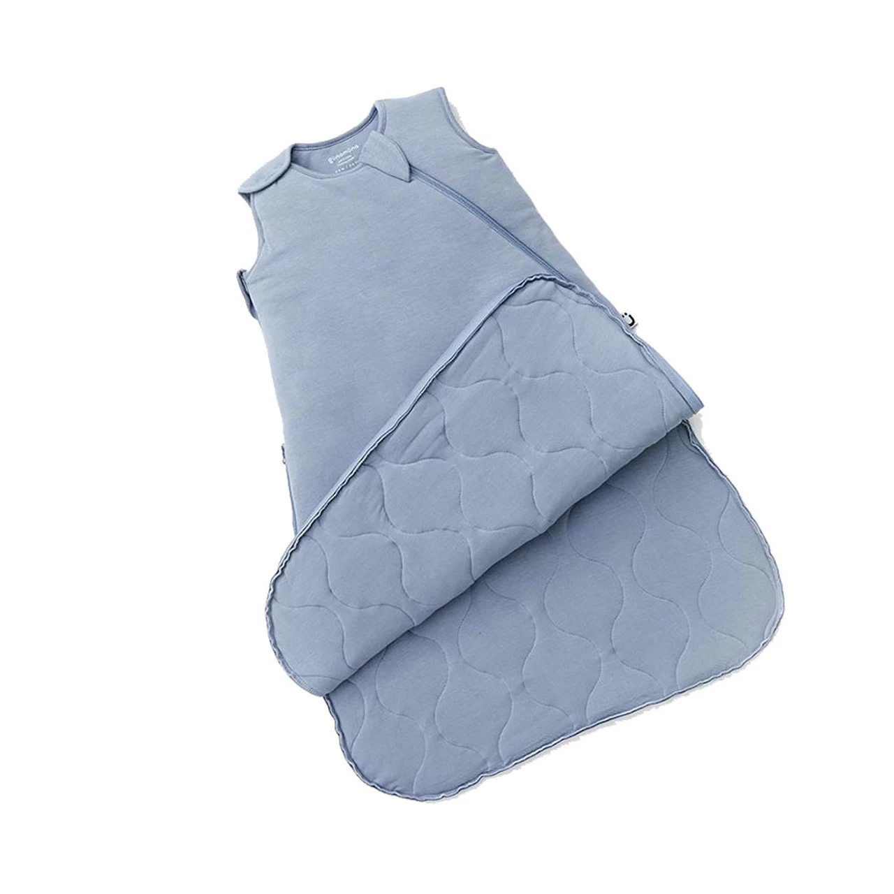 Gunamuna Sleep Sack Duvet Bamboo 1.0 Tog Solid Denim Blue