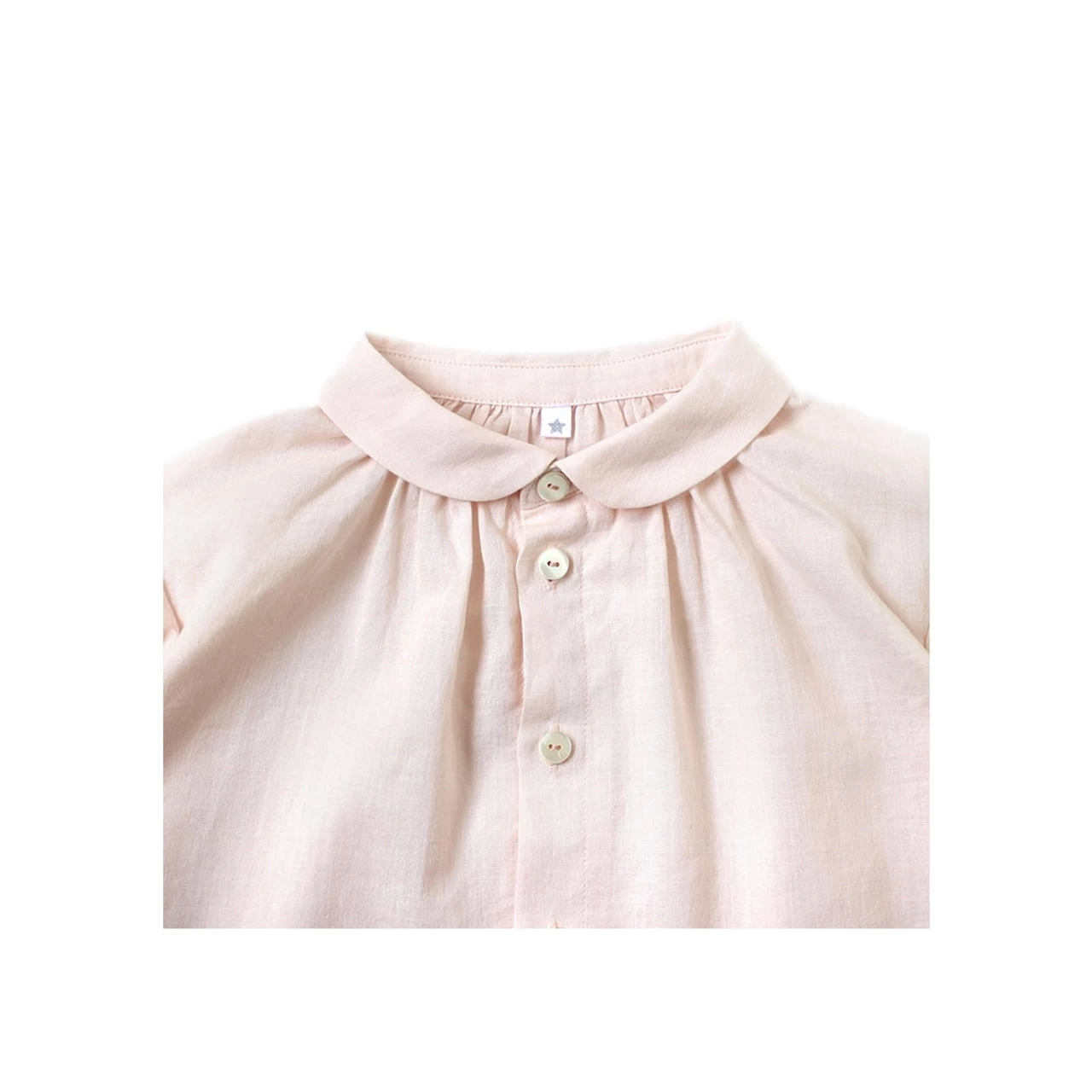 Hoppetta 10 Mois Round Neck Blouse Pink - Image 5