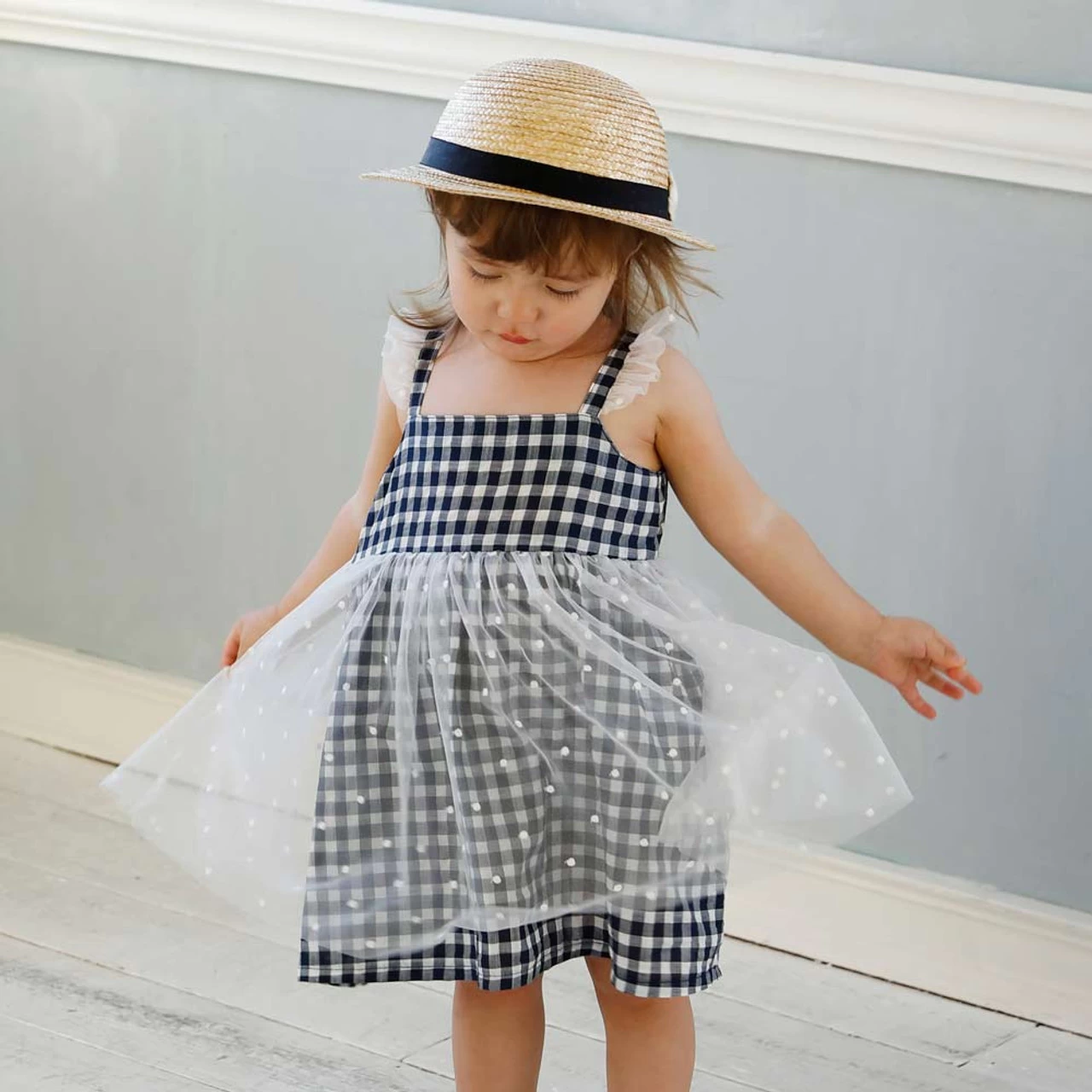 Hoppetta 10mois Dress Navy - Image 9
