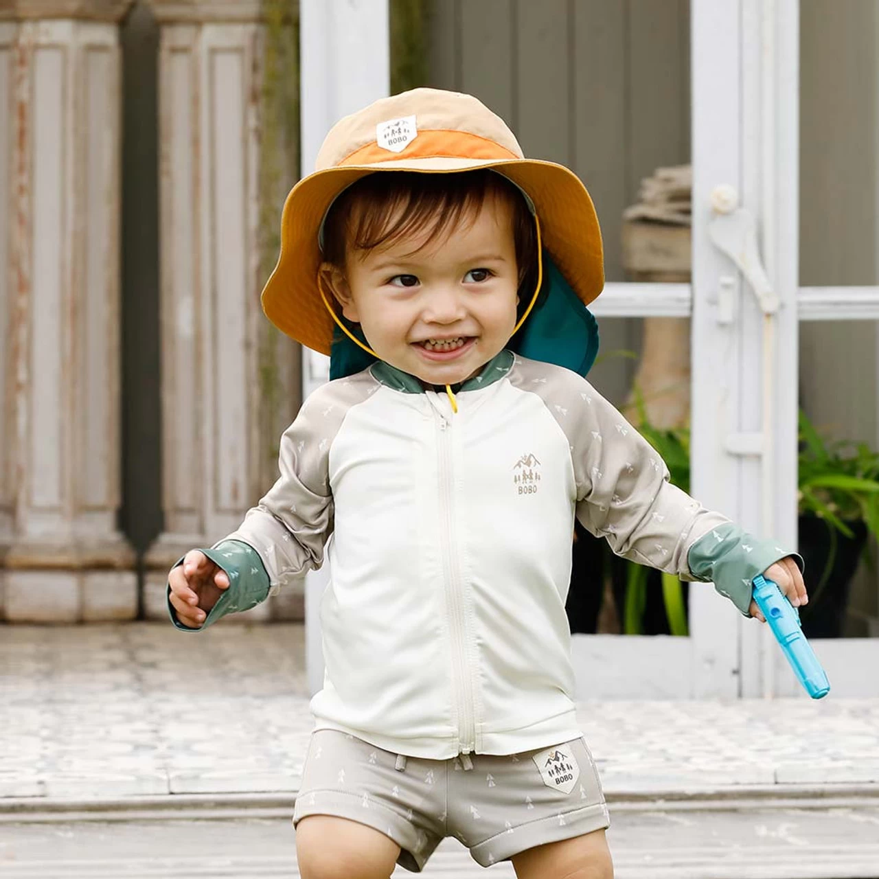 Hoppetta BOBO Swimwear Beige - Image 6