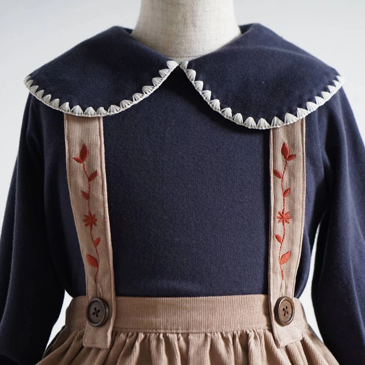 Hoppetta Culottes Pants 21FW Greige - Image 5