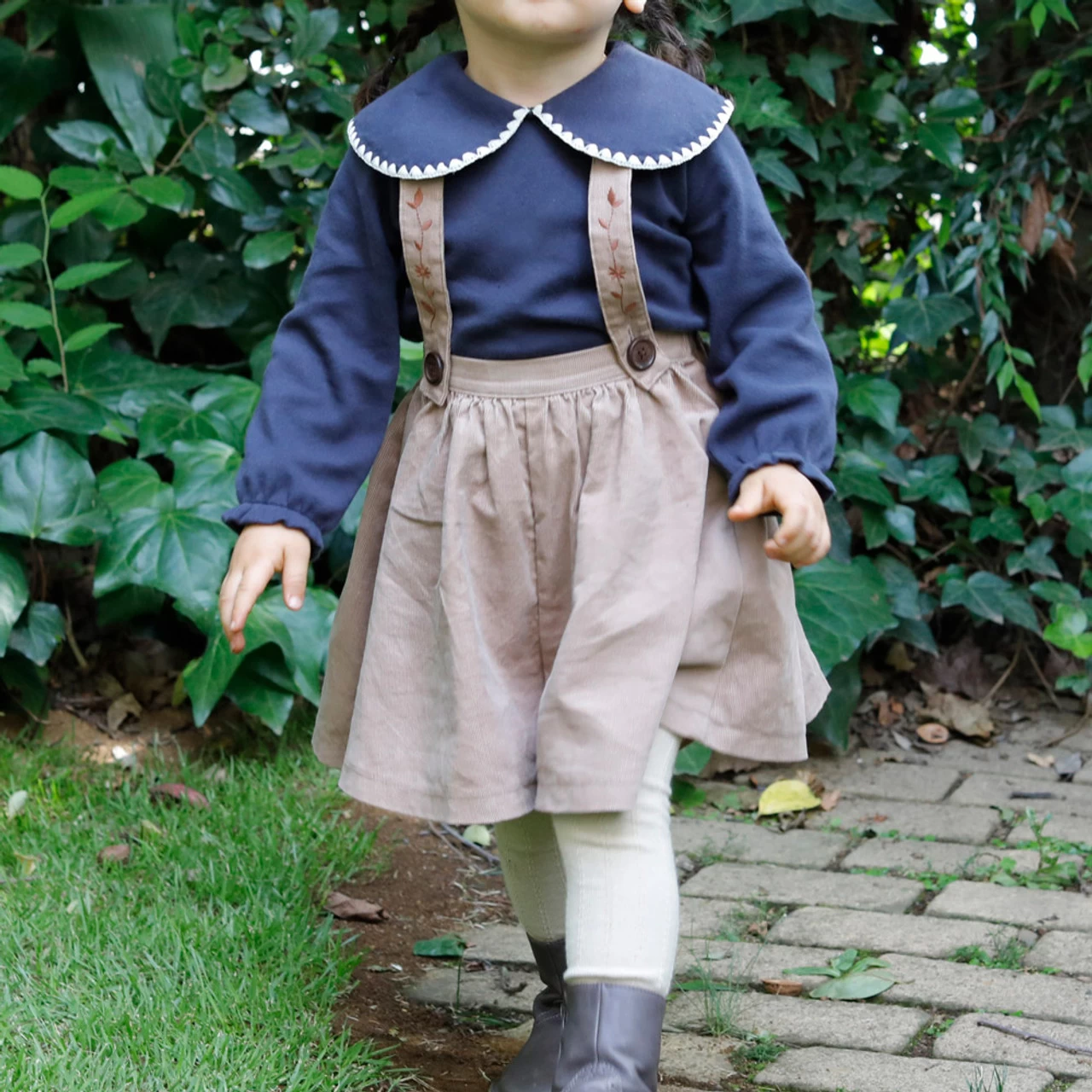 Hoppetta Culottes Pants 21FW Greige - Image 7