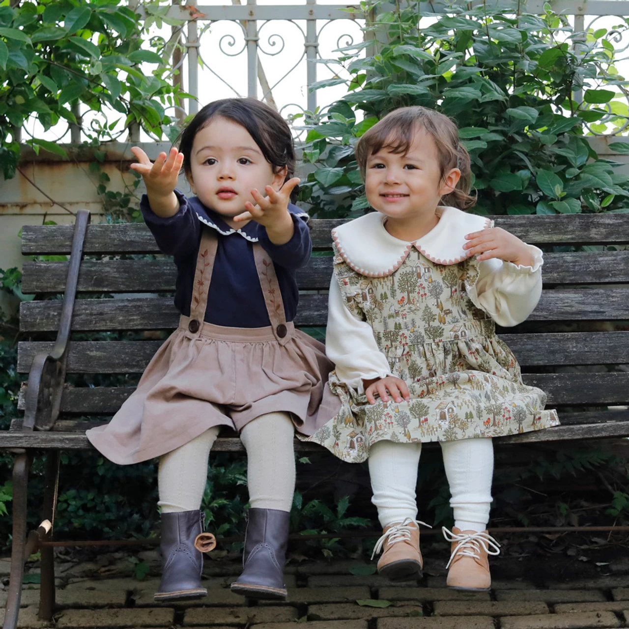 Hoppetta Culottes Pants 21FW Greige - Image 9