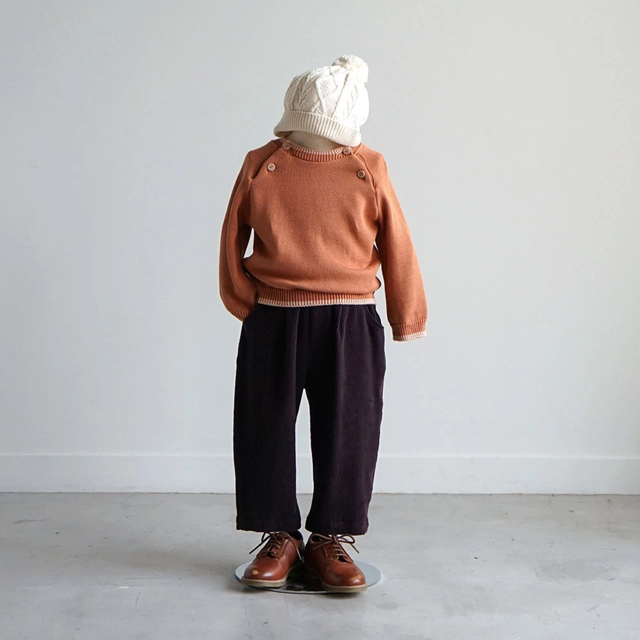 Hoppetta Knit Pullover Terracotta - Image 3