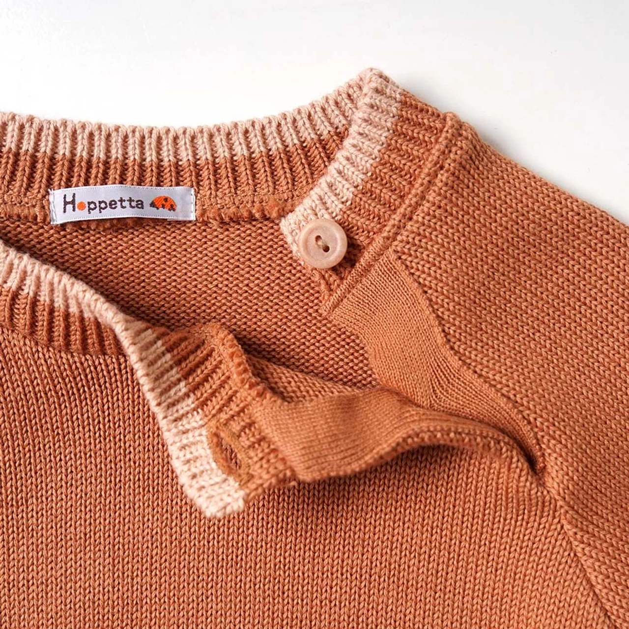 Hoppetta Knit Pullover Terracotta - Image 4