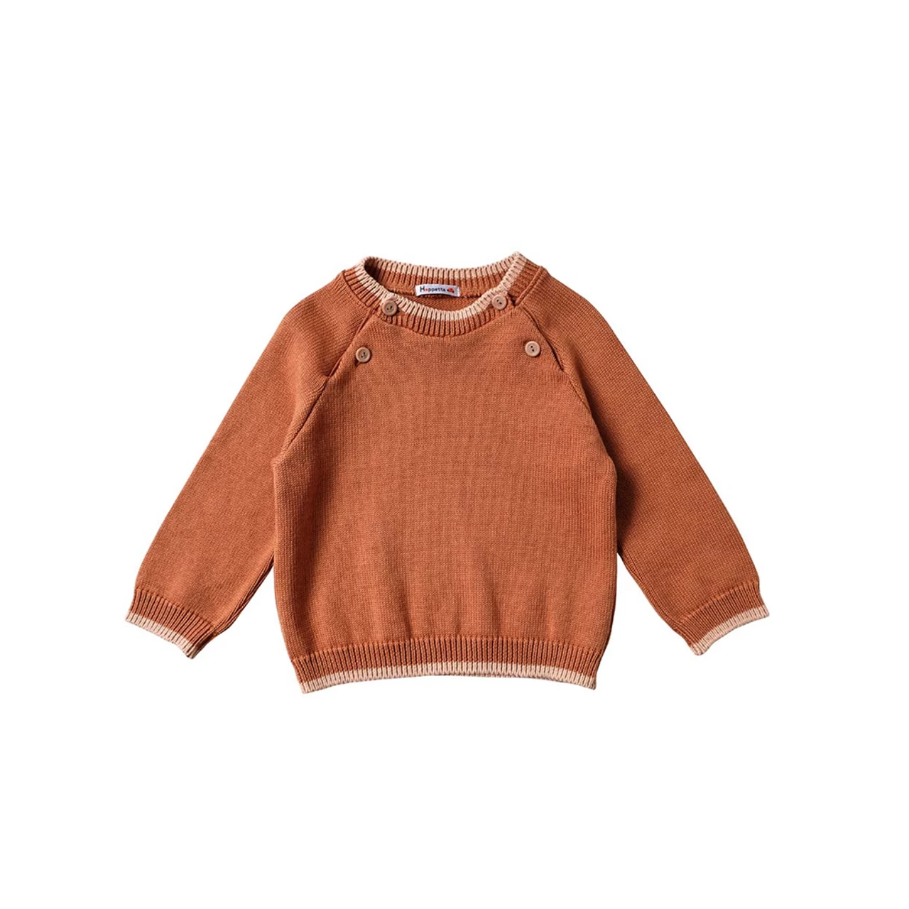 Hoppetta Knit Pullover Terracotta