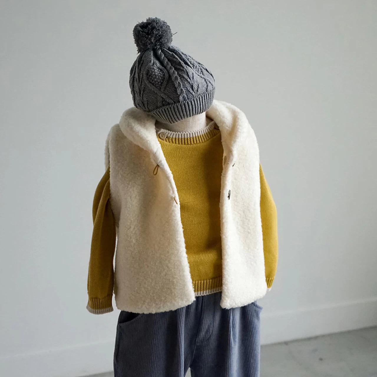 Hoppetta Knit Pullover Yellow - Image 8