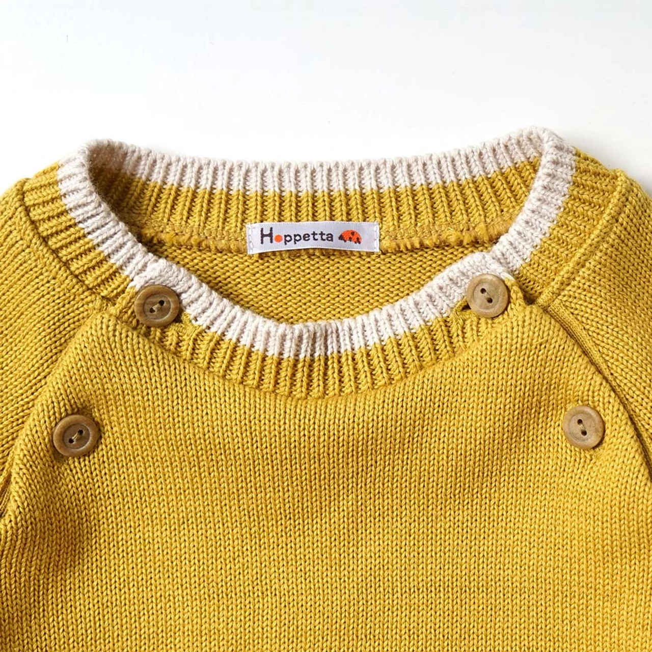Hoppetta Knit Pullover Yellow - Image 3