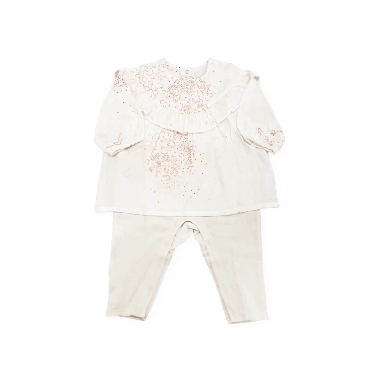 Hoppetta NAOMI ITO Tunic Coverall Ecru