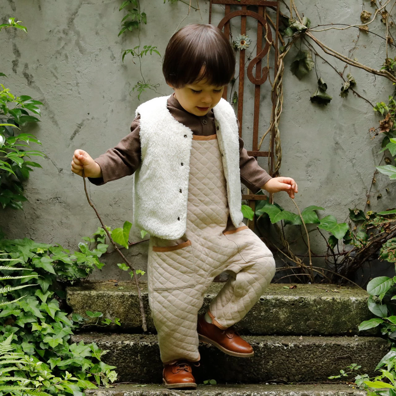 Hoppetta Reversible Vest 21FW Ibory - Image 10