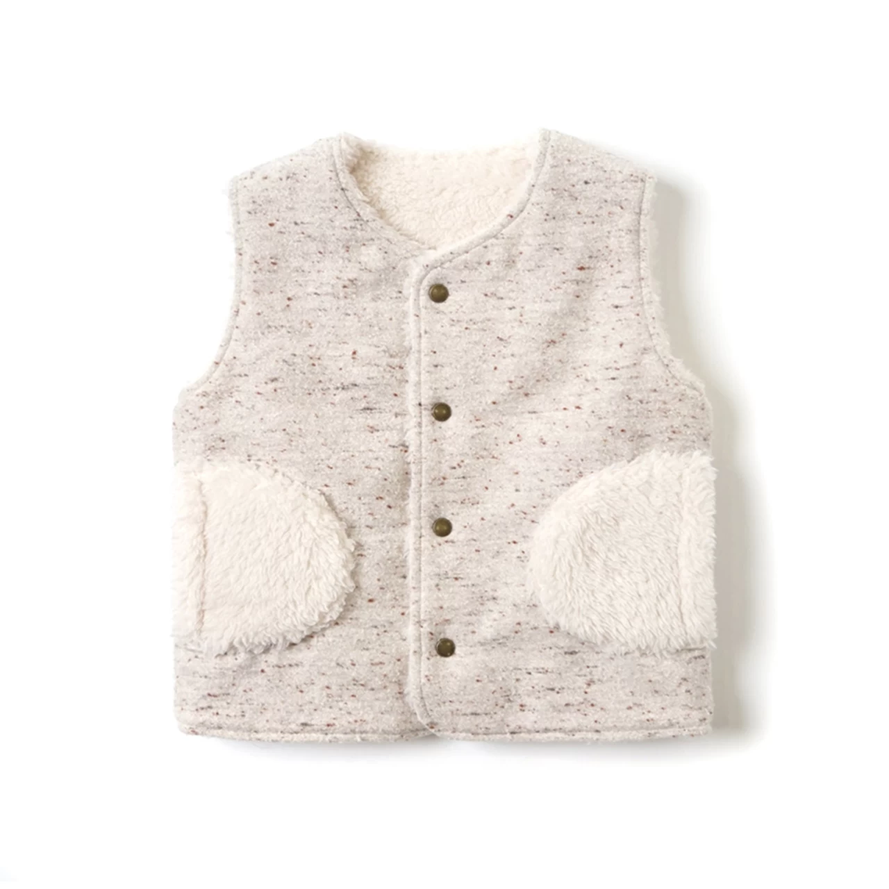 Hoppetta Reversible Vest 21FW Ibory