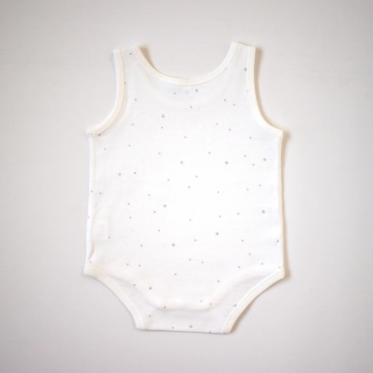 Hoppetta Sleeveless Romper WHITE - Image 2
