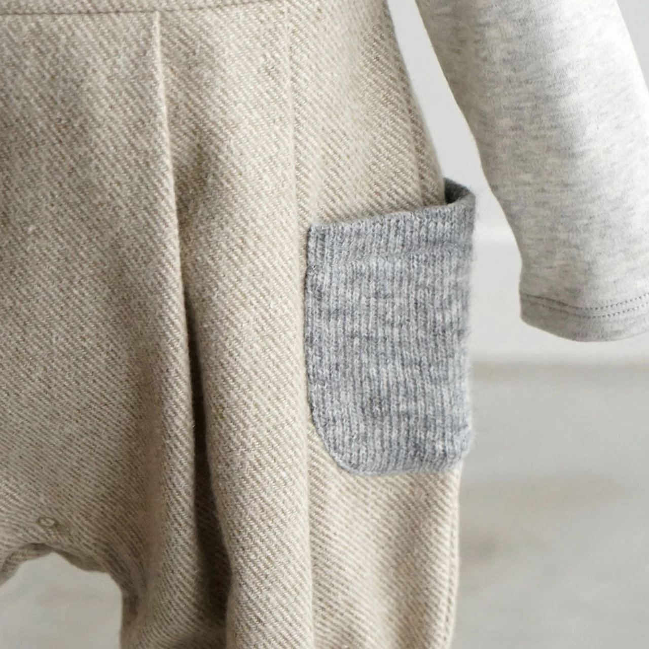 Hoppetta Overalls Beige - Image 2