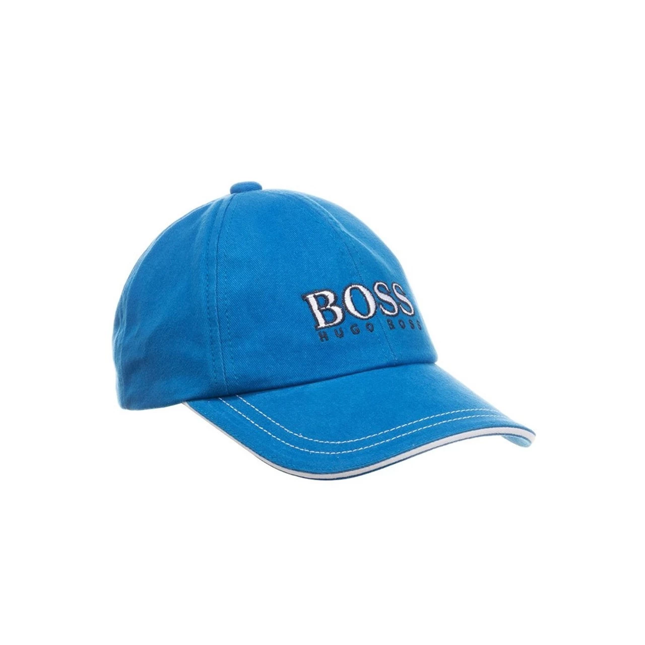 Hugo Boss Boys Blue Cotton Cap Hat