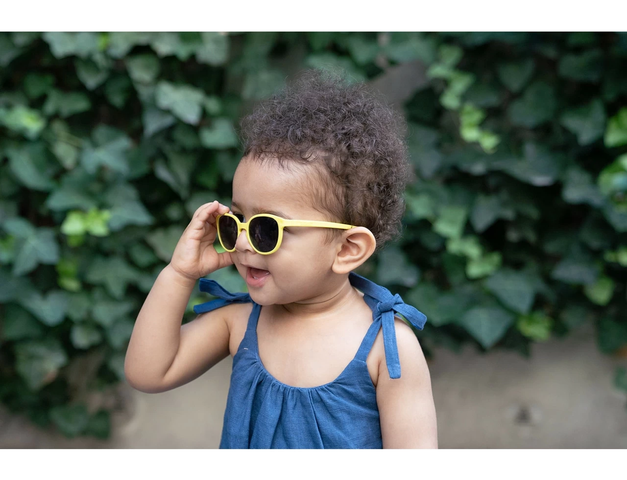 Ki ET LA Sun Glasses Yellow - Image 3