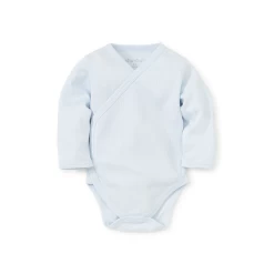 Kissy Kissy Pointelle L/S Cross Body Light Blue