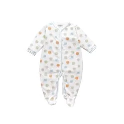 Kissy Kissy Safari Smiles Print Footie