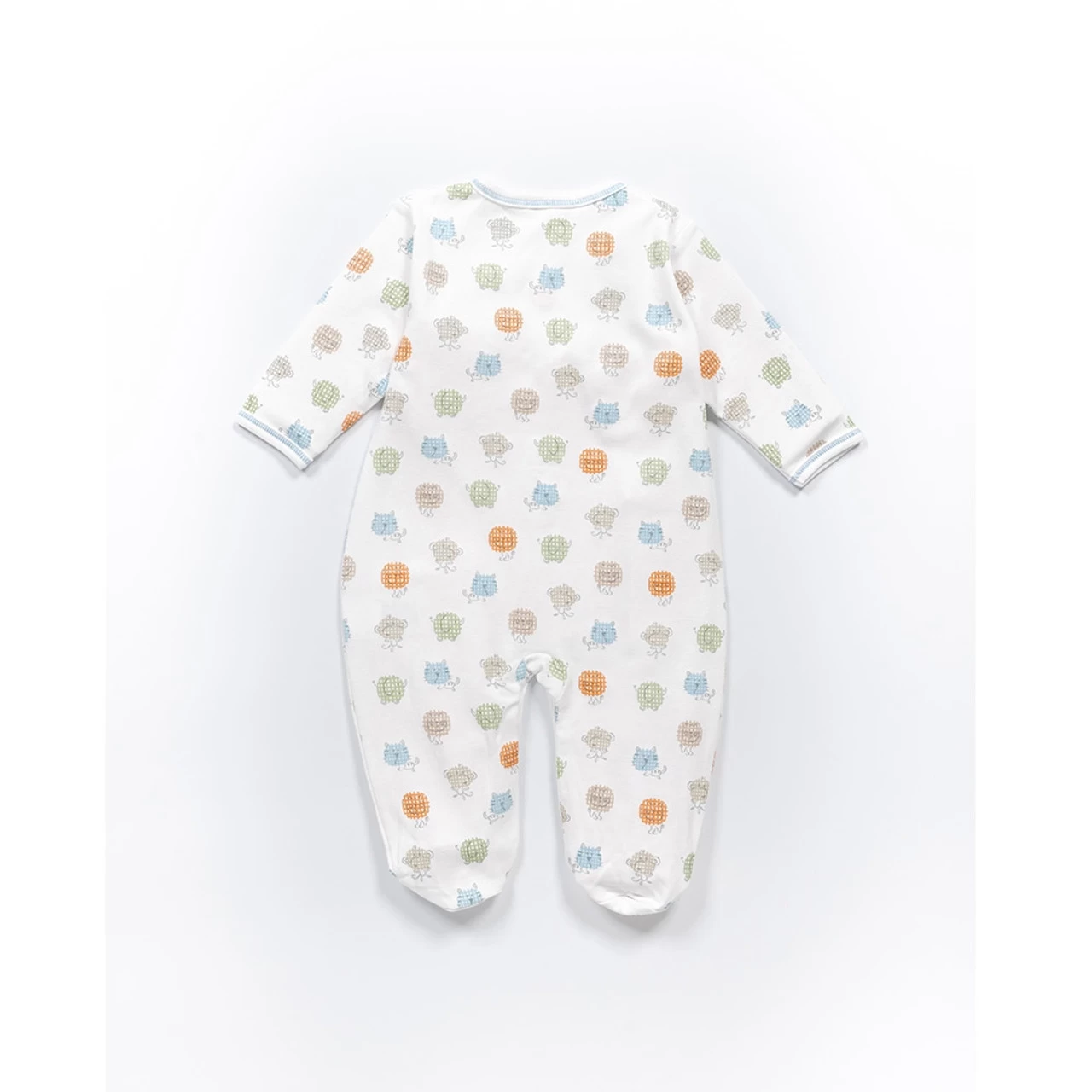 Kissy Kissy Safari Smiles Print Footie - Image 2