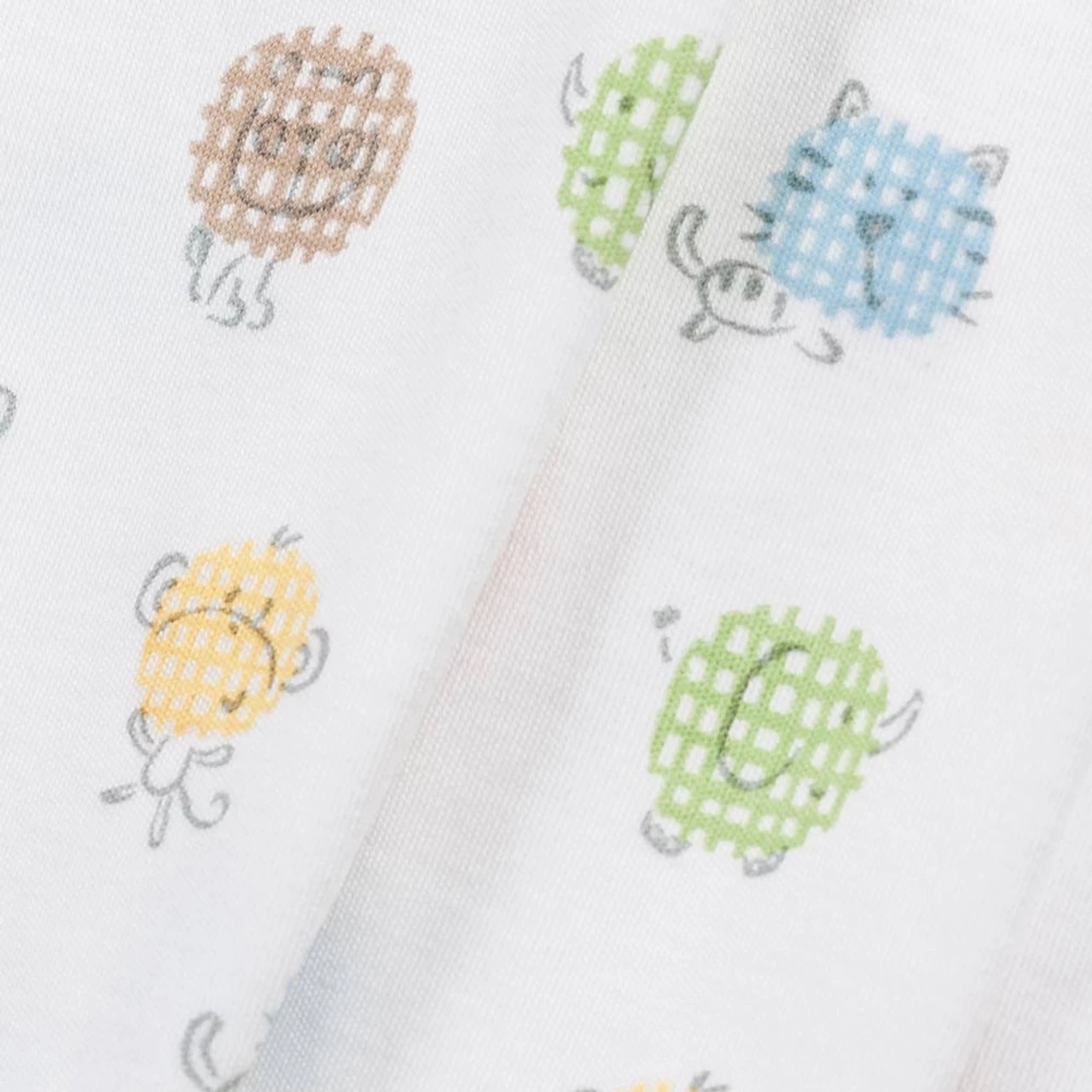 Kissy Kissy Safari Smiles Print Footie - Image 3