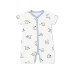 Kissy Kissy Short Playsuit 22SS XElephants Black/Blue