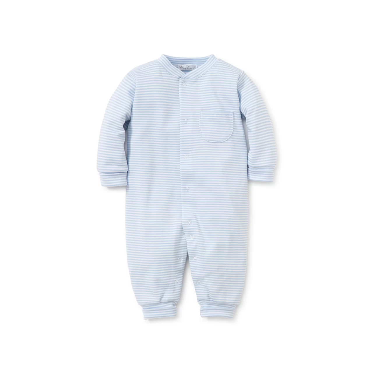 Kissy Kissy Simple Stripe Playsuit Light Blue