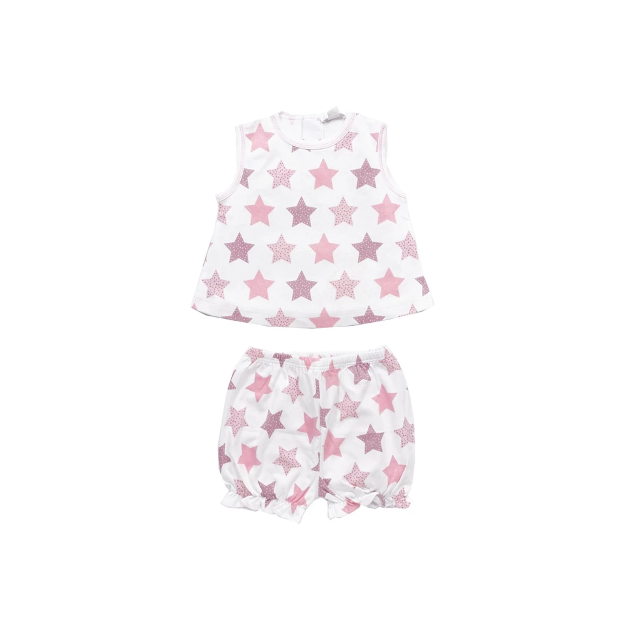 Kissy Kissy Star Lite Print Sunsuit Pink