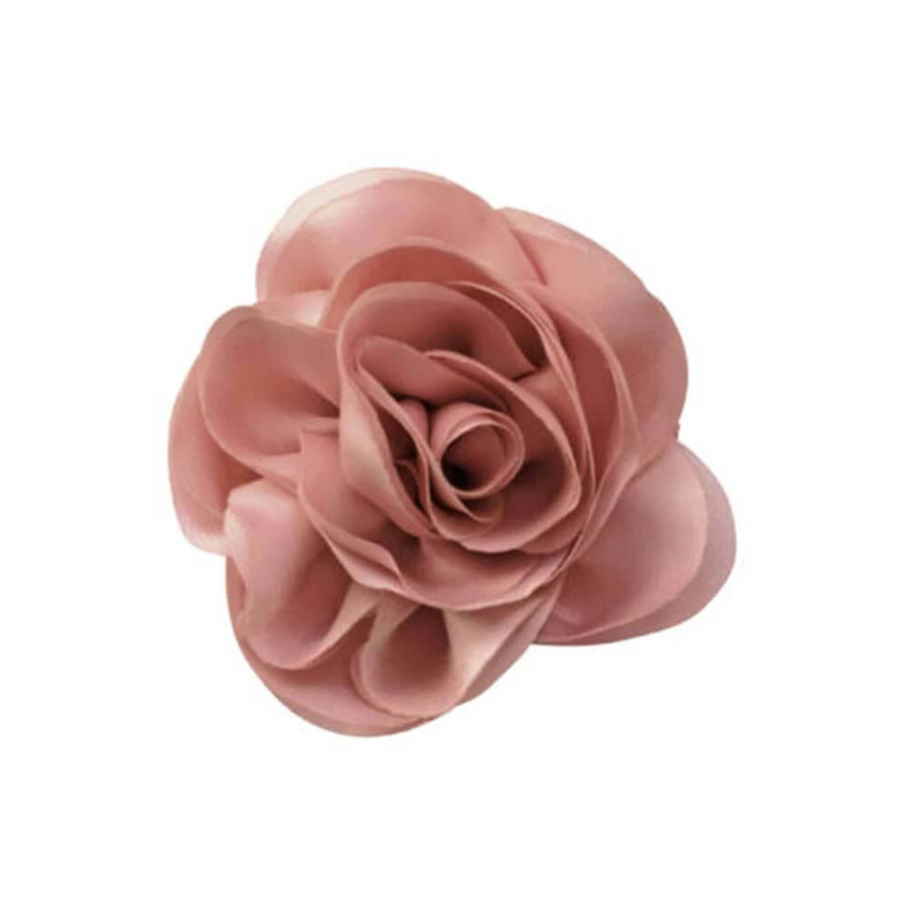 Milledeux Satin Rose Alligator Clip Dusty Rose