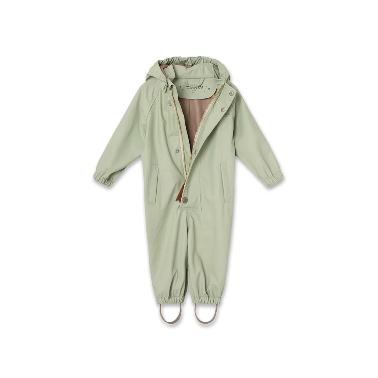 Mini A Ture Reinis Rain Suit. GRS Desert Sage - Image 2