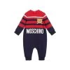 Moschino Babygrow With Gift Box Poppy RedBlue 2021ss