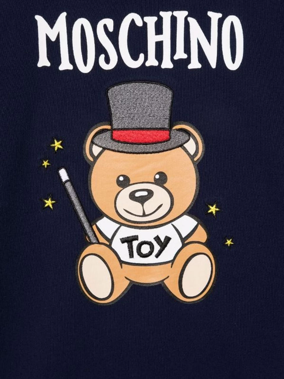 Moschino Boy Sweatshirt W BR Maginian Navy 21FW - Image 3