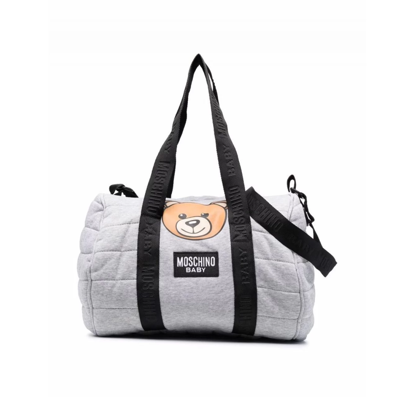 Moschino Changing Bag W BR Head & Mat 21FW Grey