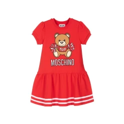 Moschino Dress Cheerleader Red 22SS