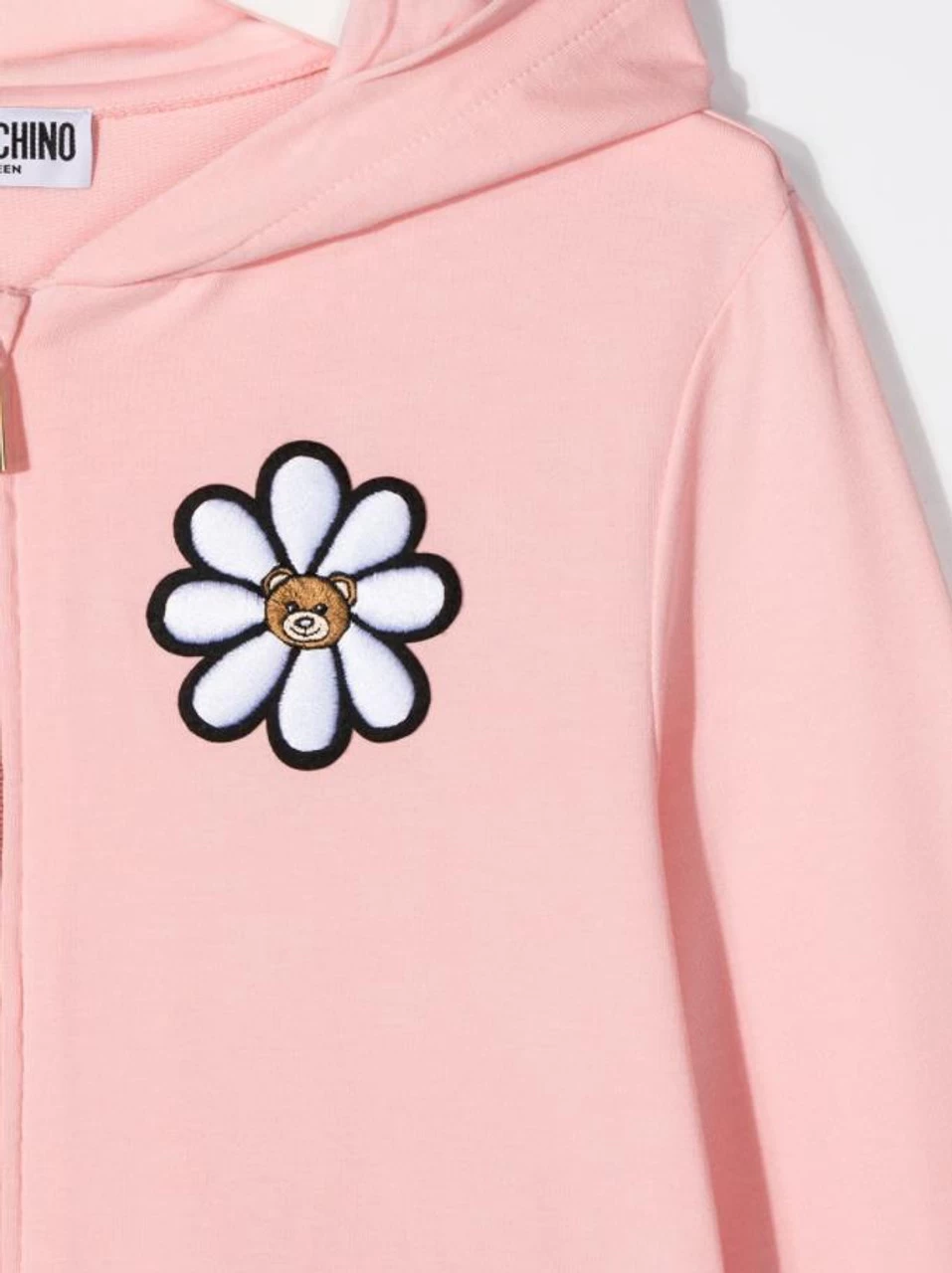 Moschino Girl Hooded Sweatshirt Ruffles And Lower 2021ss - Image 3