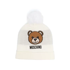Moschino Hat With Bear Graphic Cloud