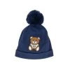 Moschino Hat With Bear Toy Patch NAVY