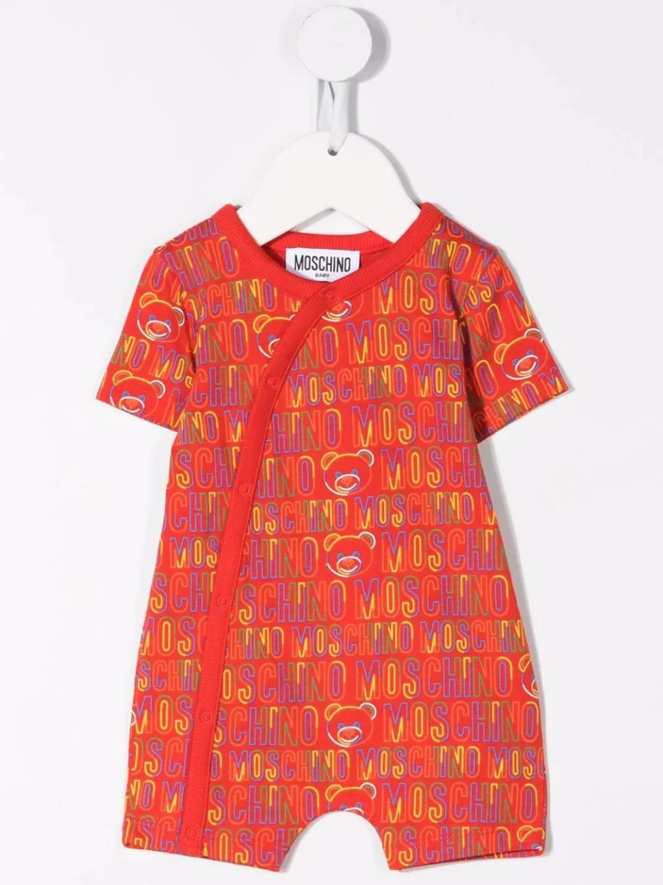 Moschino Romper Hat Gift Red Multico 22SS - Image 2